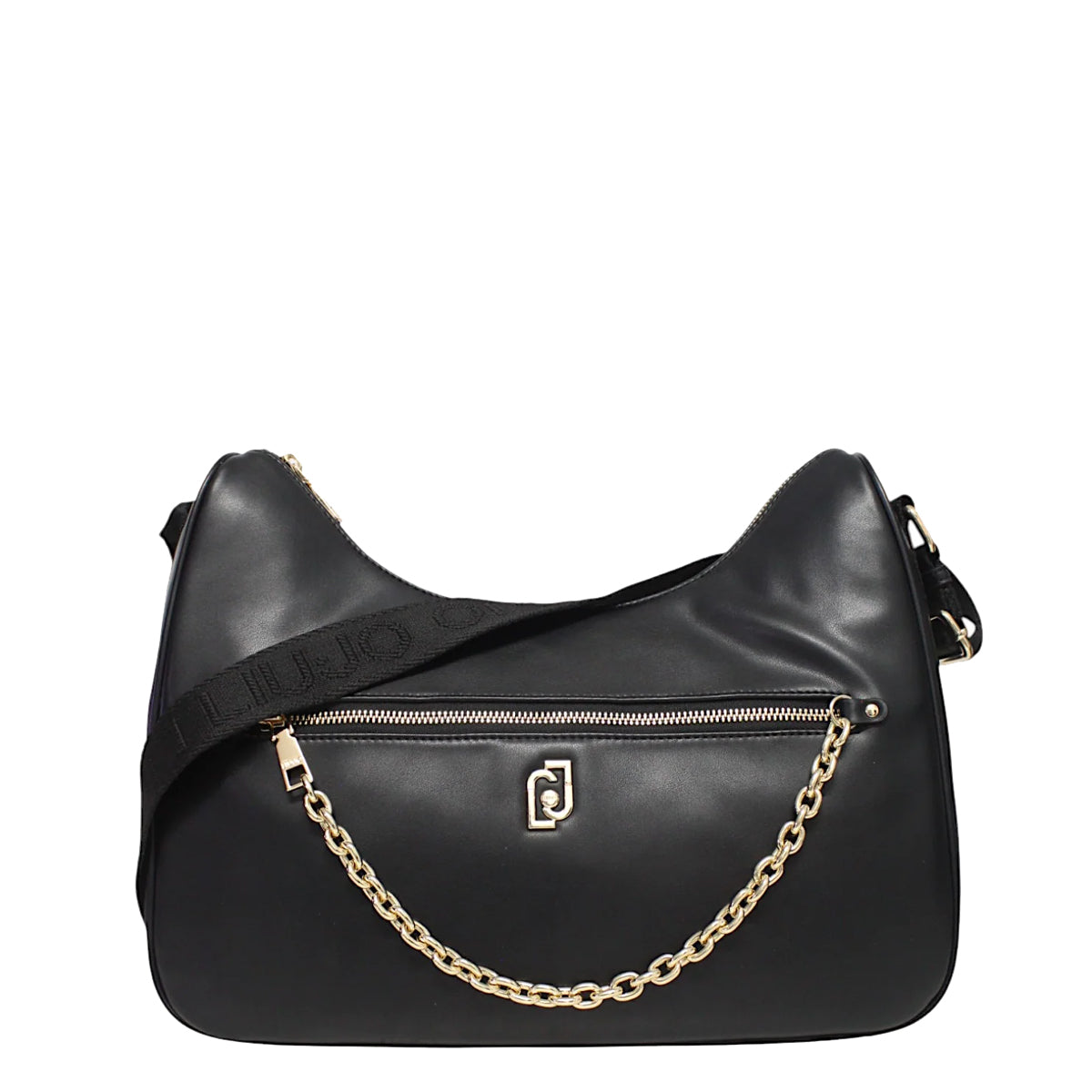 Liu Jo - Borsa a tracolla Media con catena Black - AF5322E0077 - BLACK