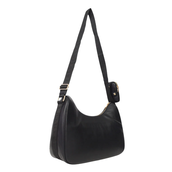 Liu Jo - Borsa a tracolla Media con catena Black - AF5322E0077 - BLACK