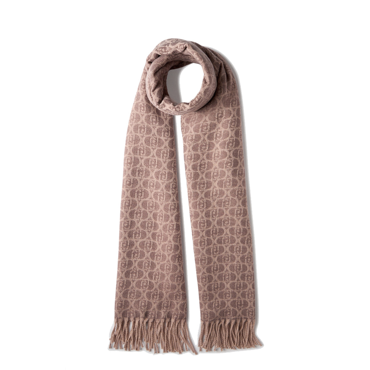 Liu Jo - Stola logo monogram Desert Taupe - 2F5018T0300 - DESERT/TAUPE