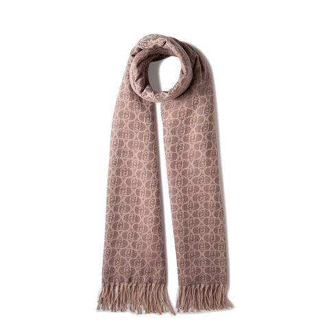 Liu Jo - Stola logo monogram Desert Taupe - 2F5018T0300 - DESERT/TAUPE