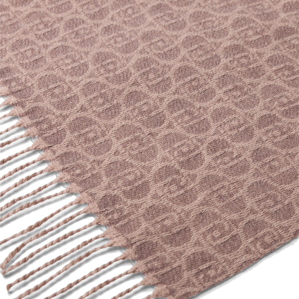 Liu Jo - Stola logo monogram Desert Taupe - 2F5018T0300 - DESERT/TAUPE