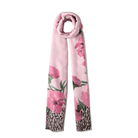 Liu Jo - Stola stampa animalier floreale Fragrant Lilac - 2F5077T0300 - FRAGRANT/LILAC