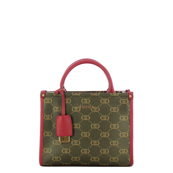 Liu Jo - Borsa a mano Piccola logata Red Wine - AF5192E0668 - RED/WINE