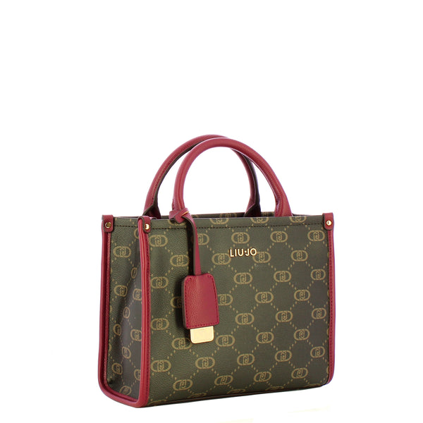Liu Jo - Borsa a mano Piccola logata Red Wine - AF5192E0668 - RED/WINE