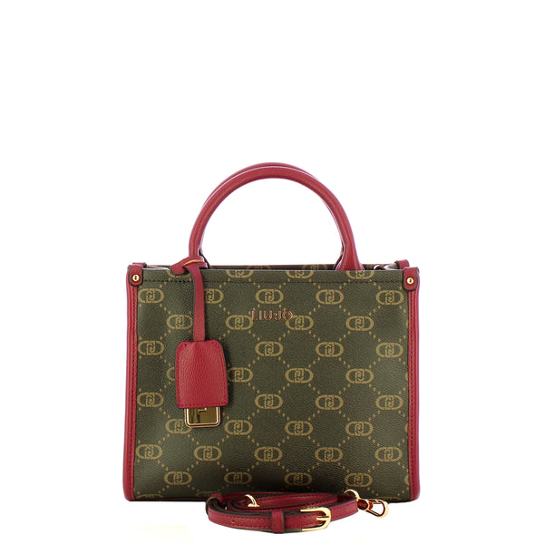 Liu Jo - Borsa a mano Piccola logata Red Wine - AF5192E0668 - RED/WINE