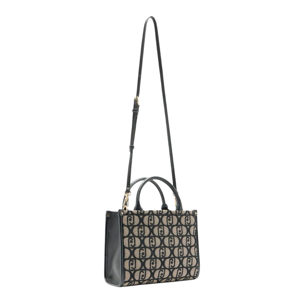 Liu Jo - Borsa a mano Piccola jacquard Black - AF5192T3152 - BLACK
