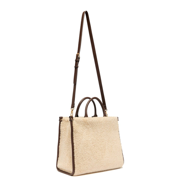 Liu Jo - Borsa a mano Media teddy Moro Light - AF5206E0692 - MORO/LIGHT