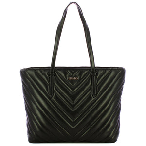 Liu Jo - Shopping bag matelassé Black - AF5321E0426 - BLACK