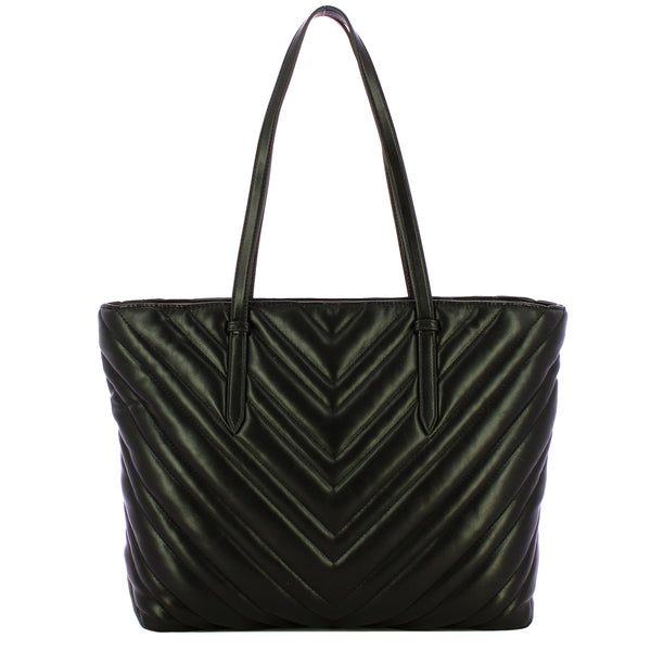 Liu Jo - Shopping bag matelass�� Black - AF5321E0426 - BLACK