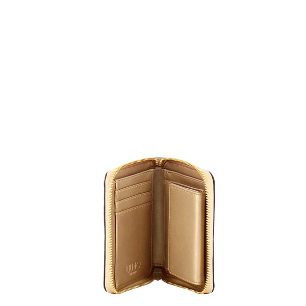 Liu Jo - Portafoglio Zip Around Piccolo Light Gold - AF5156E0027 - LIGHT/GOLD