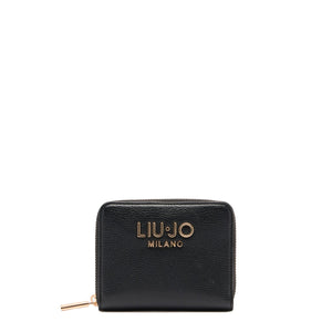 Liu Jo - Zip Around small Black Wallet - AF5156E0058 - BLACK