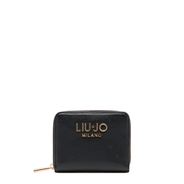 Liu Jo - Zip Around small Black Wallet - AF5156E0058 - BLACK