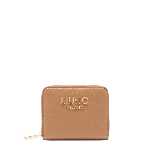 Liu Jo - Zip Around small Suede Wallet - AF5156E0058 - SUEDE