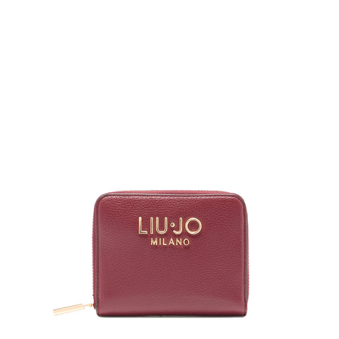 Liu Jo - Zip Around small Red Wine Wallet - AF5156E0058 - RED/WINE