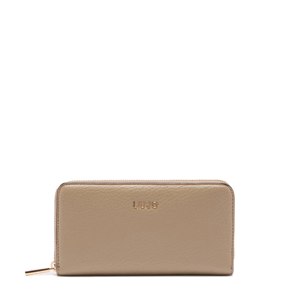 Liu Jo - Portafoglio Zip Around Grande Desert Taupe - AF5170E0027 - DESERT/TAUPE