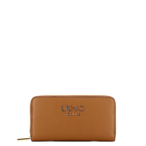 Liu Jo - Zip Around large Suede Wallet - AF5170E0058 - SUEDE