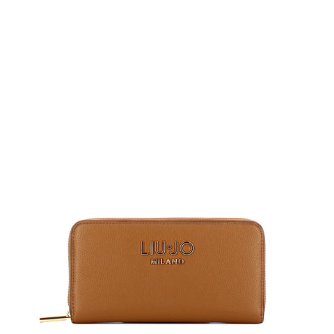 Liu Jo - Zip Around large Suede Wallet - AF5170E0058 - SUEDE