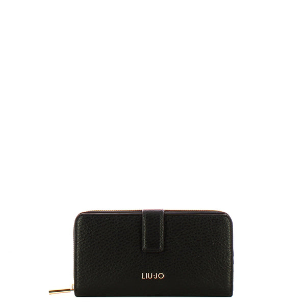 Liu Jo - Portafoglio Grande doppio comparto Black - AF5201E0027 - BLACK