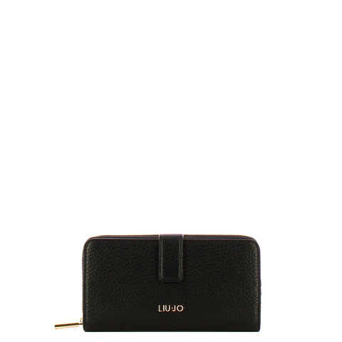 Liu Jo - Portafoglio Grande doppio comparto Black - AF5201E0027 - BLACK