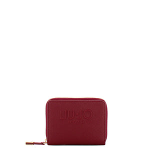 Liu Jo - Portafoglio Zip Around Piccolo Red Wine - AF5156E0087 - RED/WINE