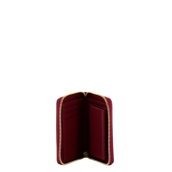 Liu Jo - Portafoglio Zip Around Piccolo Red Wine - AF5156E0087 - RED/WINE