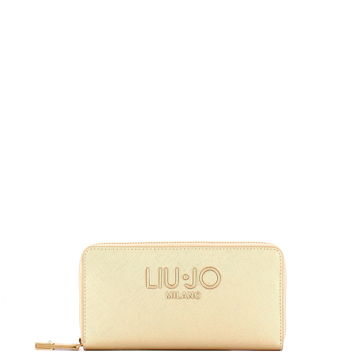 Liu Jo - Portafoglio Zip Around grande Light Gold - AF5170E0087 - LIGHT/GOLD