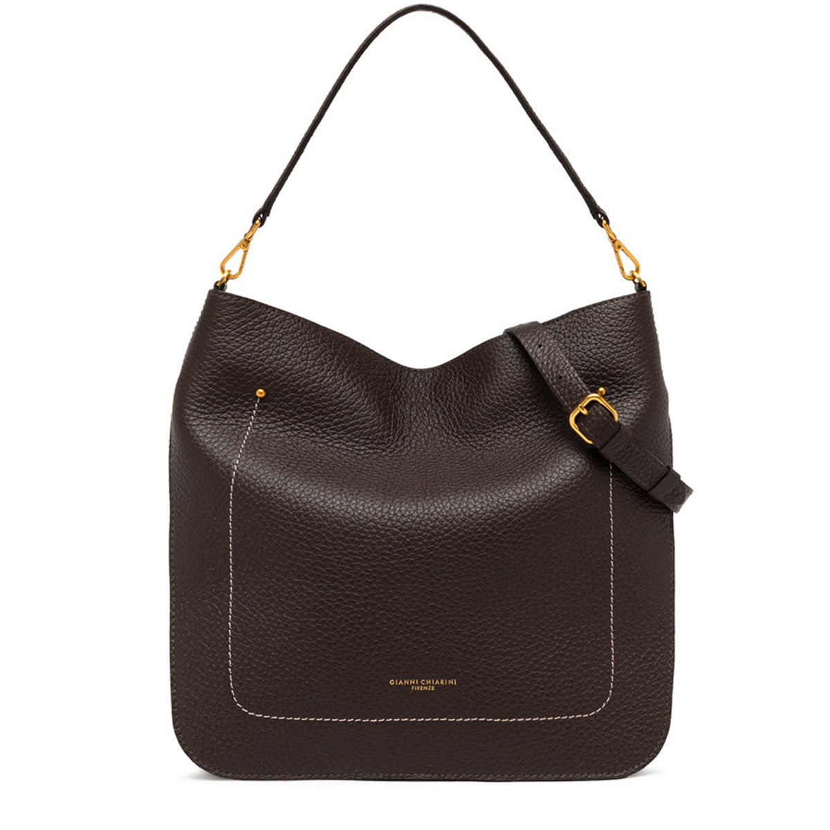 Gianni Chiarini - Hobo Bag Olga Espresso - BS 11496 TKL-CM - ESPRESSO
