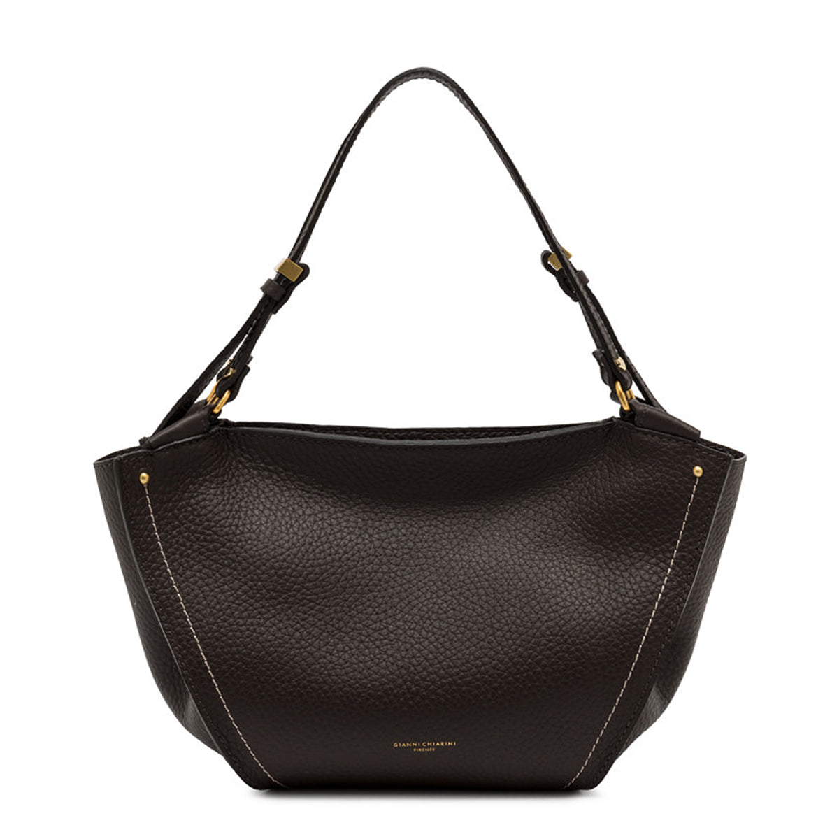 Gianni Chiarini - Borsa a spalla Bloom Espresso - BS 11796 RNGDBL T.U. - ESPRESSO