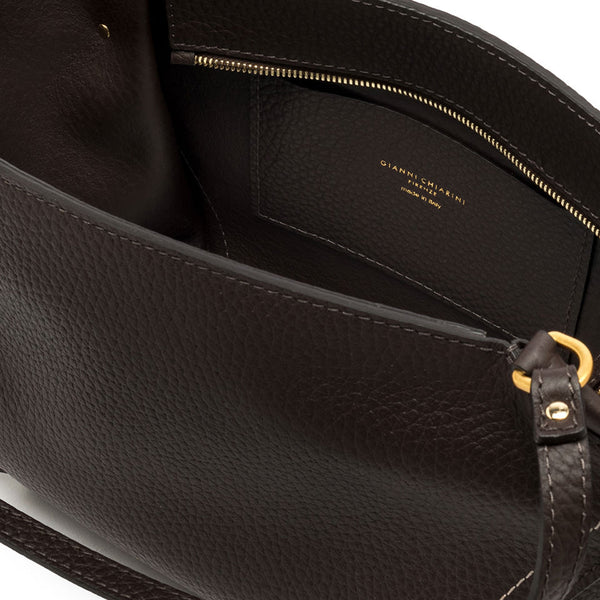 Gianni Chiarini - Borsa a spalla Bloom Espresso - BS 11796 RNGDBL T.U. - ESPRESSO