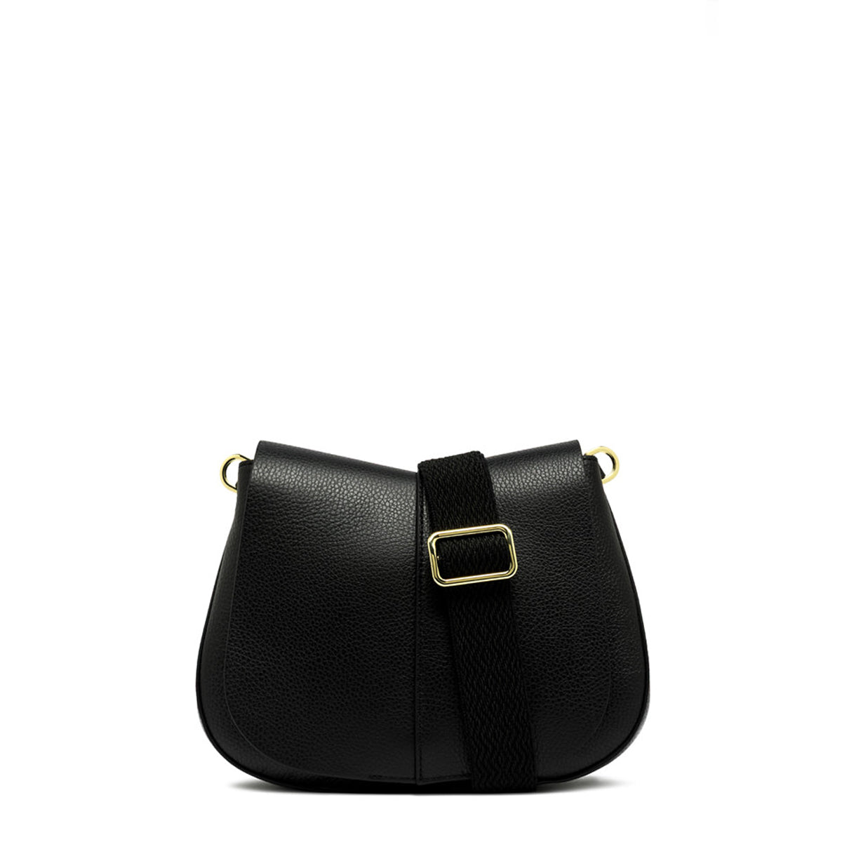 Gianni Chiarini - Borsa a tracolla Helena Round Small Nero - BS 6036/COMM GRN-NAOP - NERO