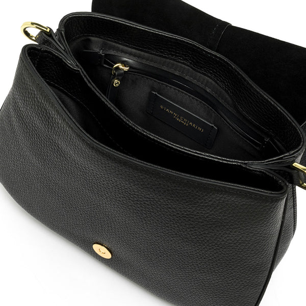 Gianni Chiarini - Borsa a tracolla Helena Round Small Nero - BS 6036/COMM GRN-NAOP - NERO