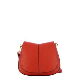 Gianni Chiarini - Borsa a tracolla Helena Round Small Brick Red - BS 6036/COMM GRN-NAOP - BRICK/RED