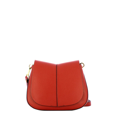 Gianni Chiarini - Borsa a tracolla Helena Round Small Brick Red - BS 6036/COMM GRN-NAOP - BRICK/RED