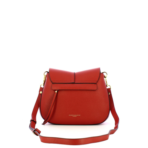 Gianni Chiarini - Borsa a tracolla Helena Round Small Brick Red - BS 6036/COMM GRN-NAOP - BRICK/RED