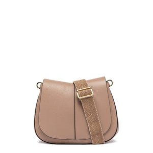 Gianni Chiarini - Borsa a tracolla Helena Round Small Dove - BS 6036/COMM GRN-NAOP - DOVE