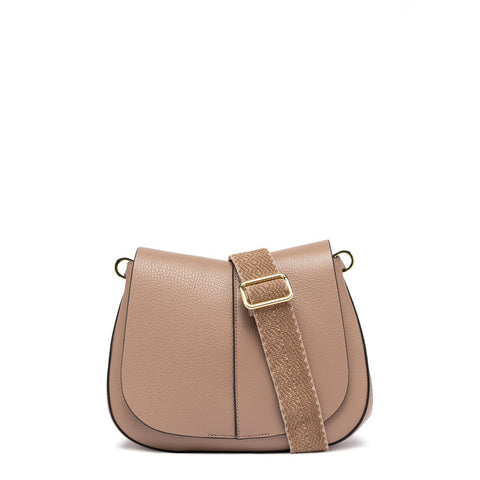 Gianni Chiarini - Borsa a tracolla Helena Round Small Dove - BS 6036/COMM GRN-NAOP - DOVE