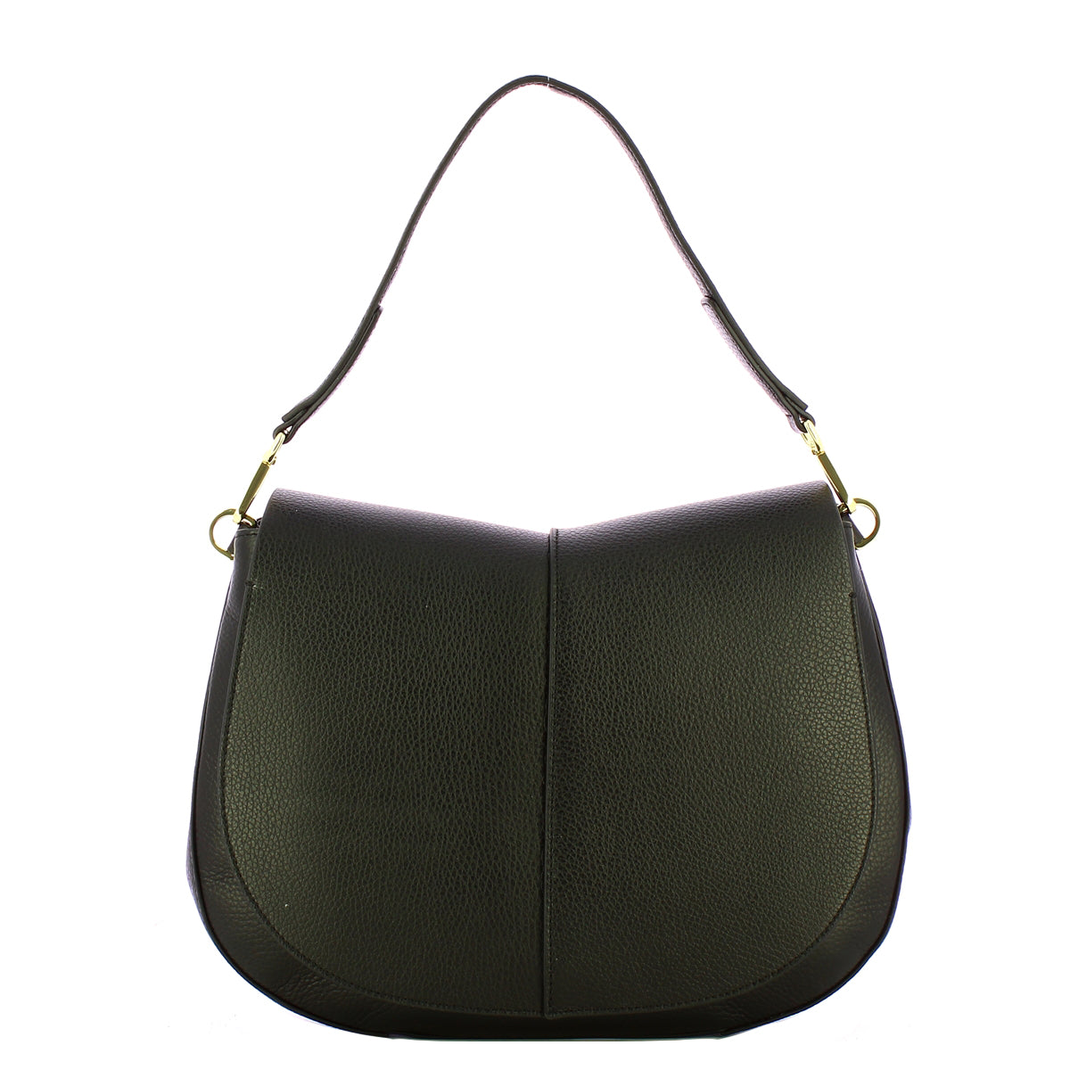 Gianni Chiarini - Borsa a spalla Helena Round Medium Nero - BS 6037/COMM GRN-NAOP - NERO