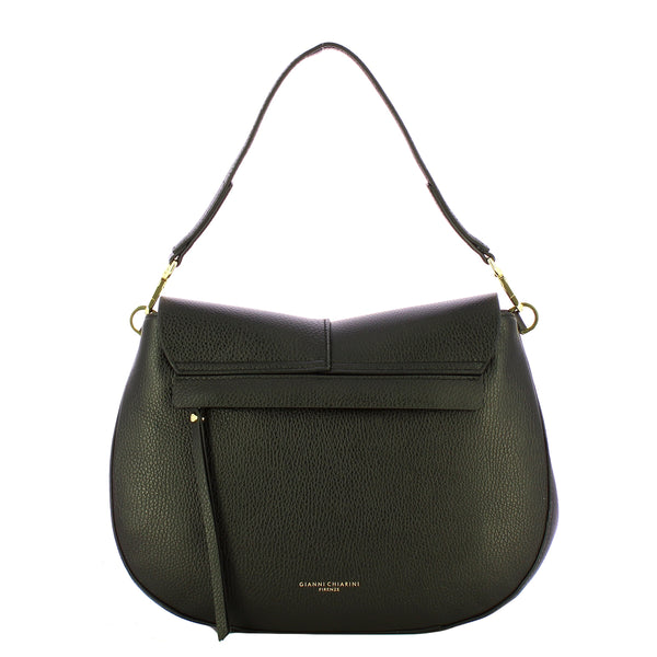 Gianni Chiarini - Borsa a spalla Helena Round Medium Nero - BS 6037/COMM GRN-NAOP - NERO