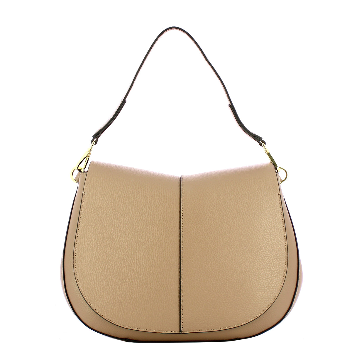 Gianni Chiarini - Borsa a spalla Helena Round Medium Dove - BS 6037/COMM GRN-NAOP - DOVE