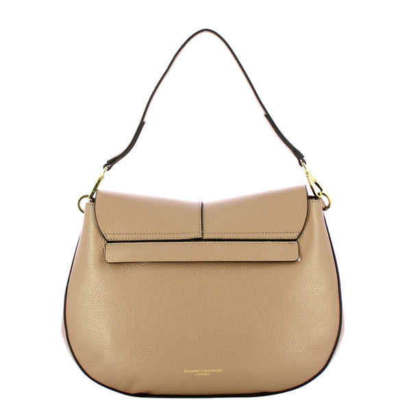 Gianni Chiarini - Borsa a spalla Helena Round Medium Dove - BS 6037/COMM GRN-NAOP - DOVE