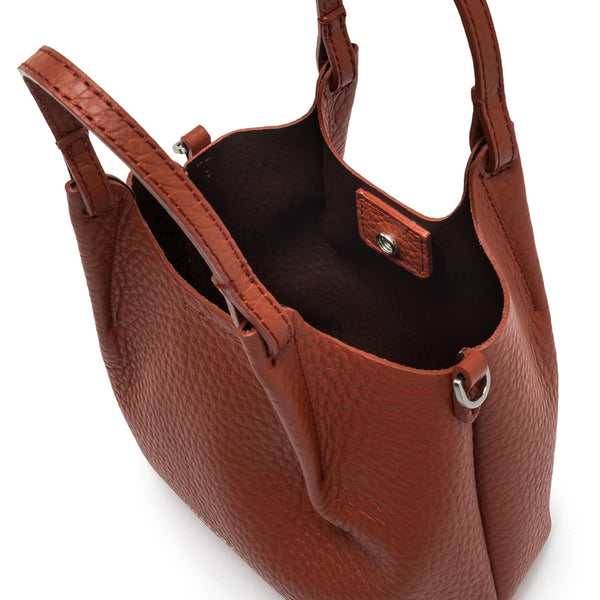 Gianni Chiarini - Borsetta a mano Dua Brick Red Testa Moro - BS 9718 RNGDBL - BRICK/RED-T.MORO