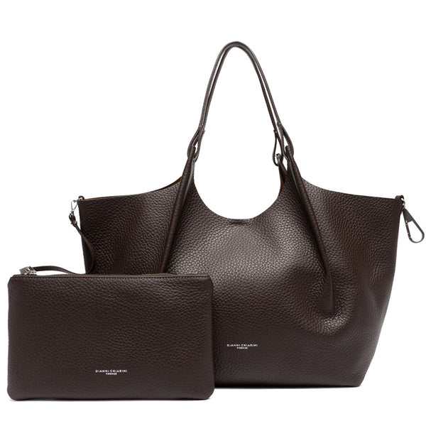 Gianni Chiarini - Hobo Bag Dua Espresso Castoro - BS 9720 RNGDBL - ESPRESSO-CASTORO