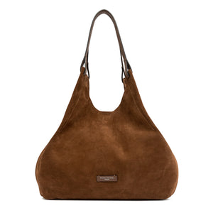 Gianni Chiarini - Borsa a spalla Dua in camoscio Cognac - BS 9780 CM-PL - COGNAC_NC