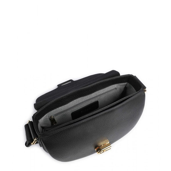 Furla - Lotus S Nero Toni Nero Flap Purse - WB01605BX3916 - NERO+TONI/NERO