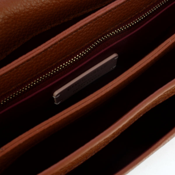 Coccinelle - C-Me Small Cognac Crossbody Bag - SSL120301 - COGNAC