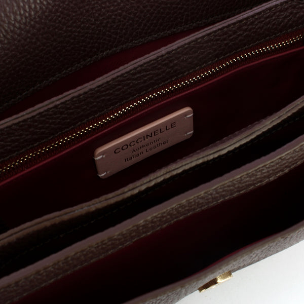 Coccinelle - C-Me Small Brunette Crossbody Bag - SSL120301 - BRUNETTE