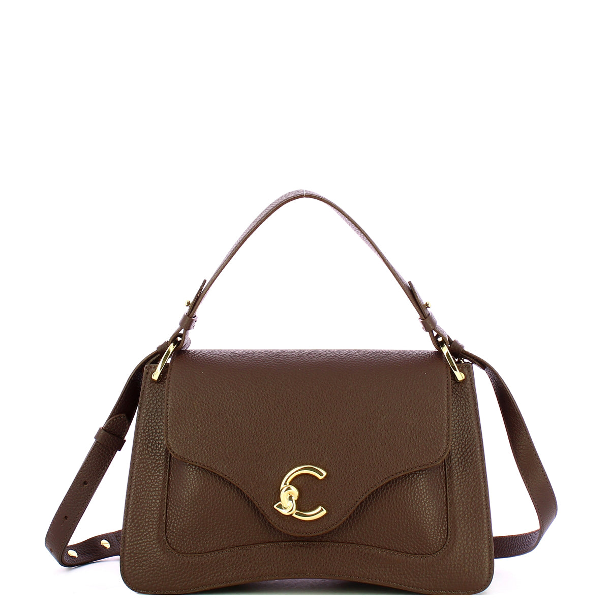 Coccinelle - C-Me Medium Brunette Handbag - SSL180101 - BRUNETTE