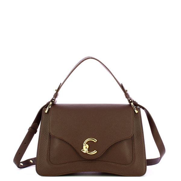 Coccinelle - C-Me Medium Brunette Handbag - SSL180101 - BRUNETTE