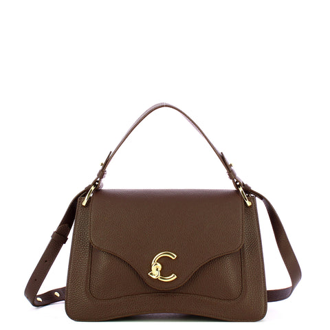 Coccinelle - C-Me Medium Brunette Handbag - SSL180101 - BRUNETTE