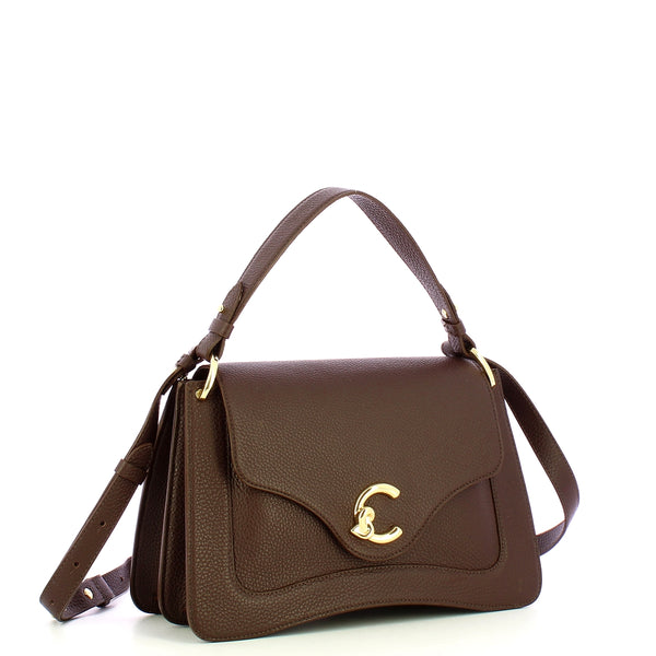 Coccinelle - C-Me Medium Brunette Handbag - SSL180101 - BRUNETTE